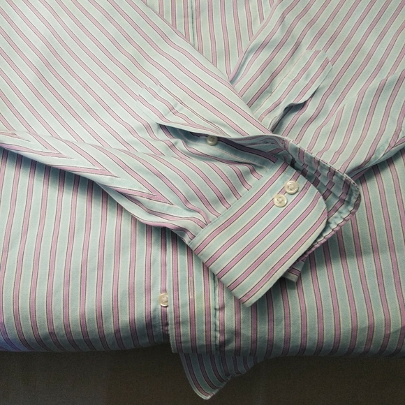 Ralph Lauren No iron Button Down Shirt Sz 18 - Picture 5 of 7